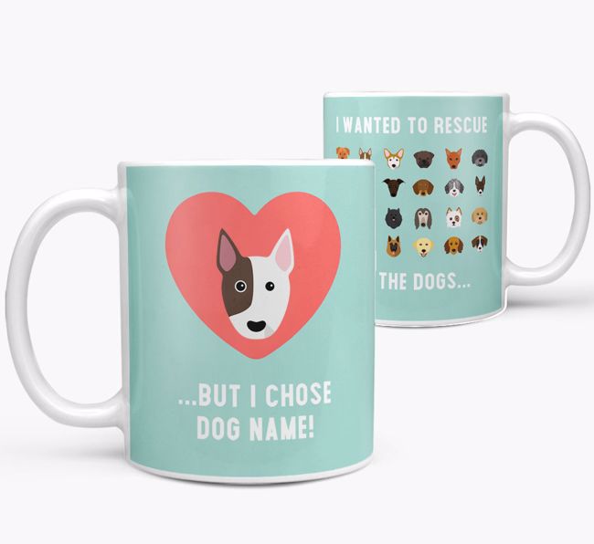 'Rescue All The Dogs' - Personalized {breedFullName} Mug